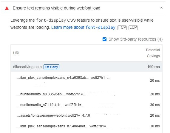 web-font-mobile-view