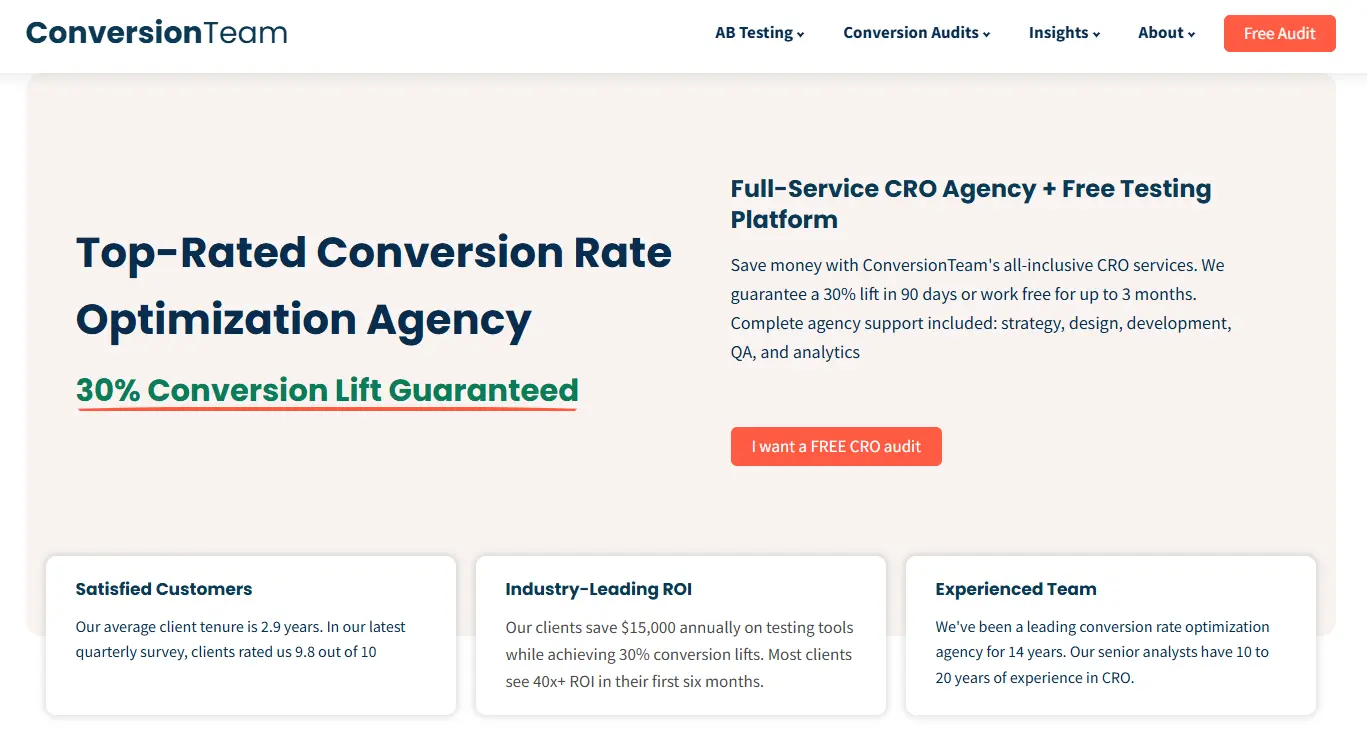 conversion-team-transparent-testing-and-tools