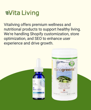 Vita Living premium wellness and nutritional supplements