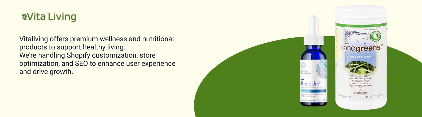 Vitaliving Premium wellness and nutritional products