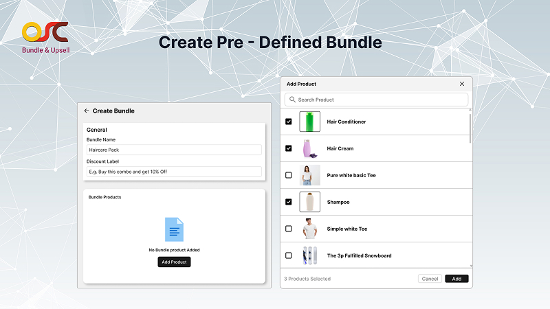 Pre-Defined Bundle