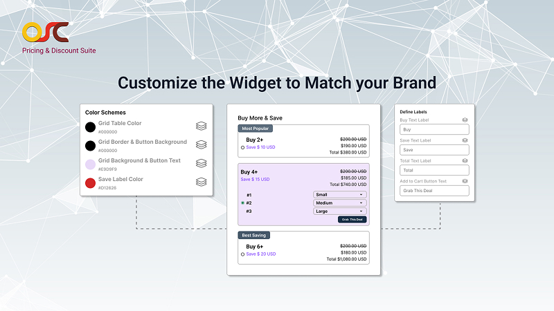 Customize the Widget to Match your Brand