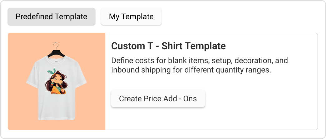 predefine-template