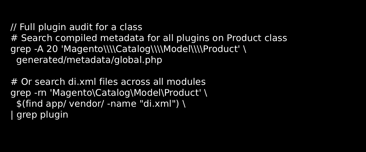 Full plugin audit