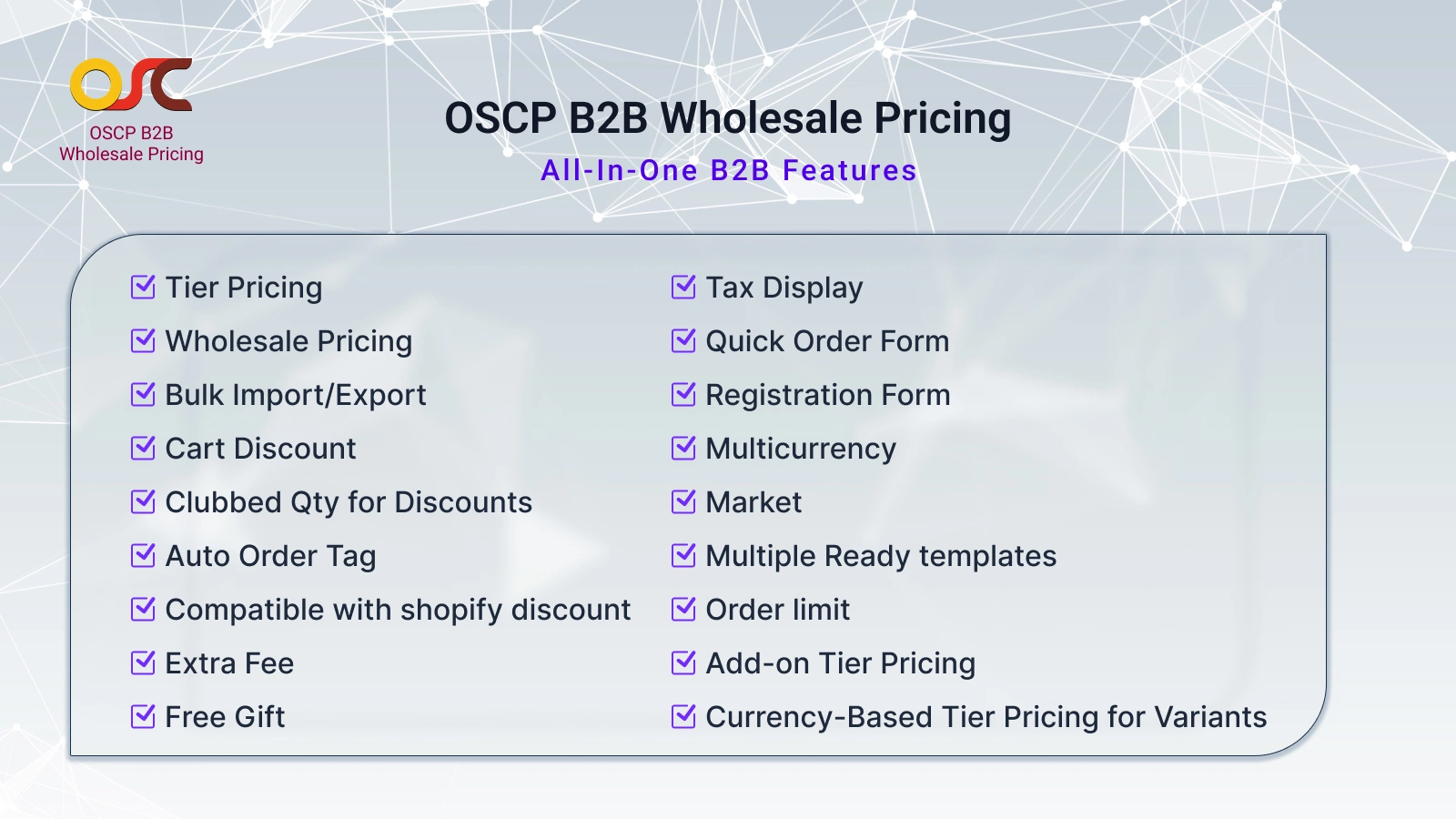 Wholesale B2B Pricing